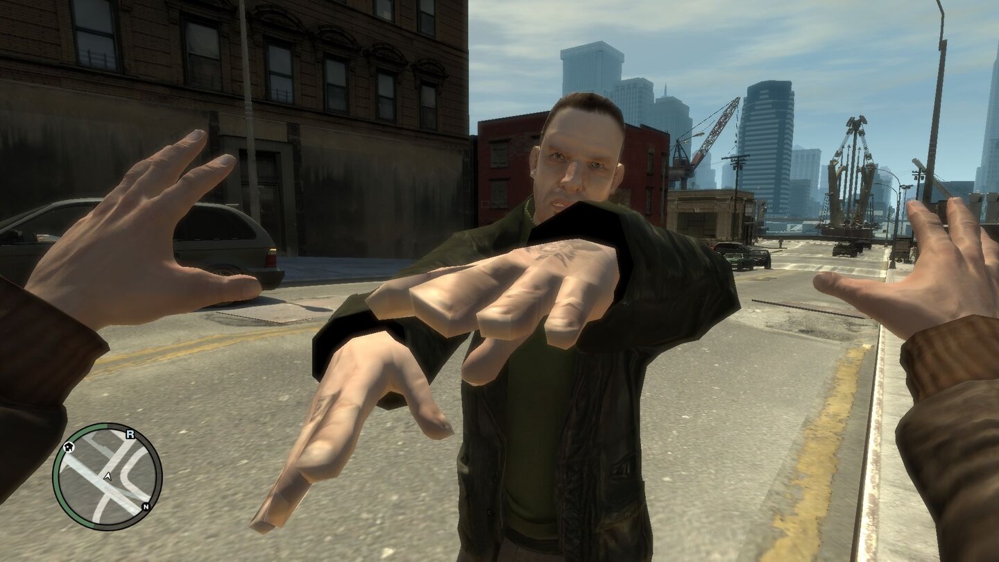 Grand Theft Auto 4 - Bilder zur First-Person-Mod