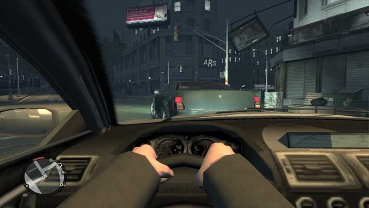 Grand Theft Auto 4 - Bilder zur First-Person-Mod