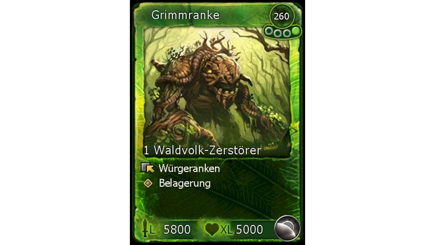 Battleforge - Natur-Deck: Grimmranke