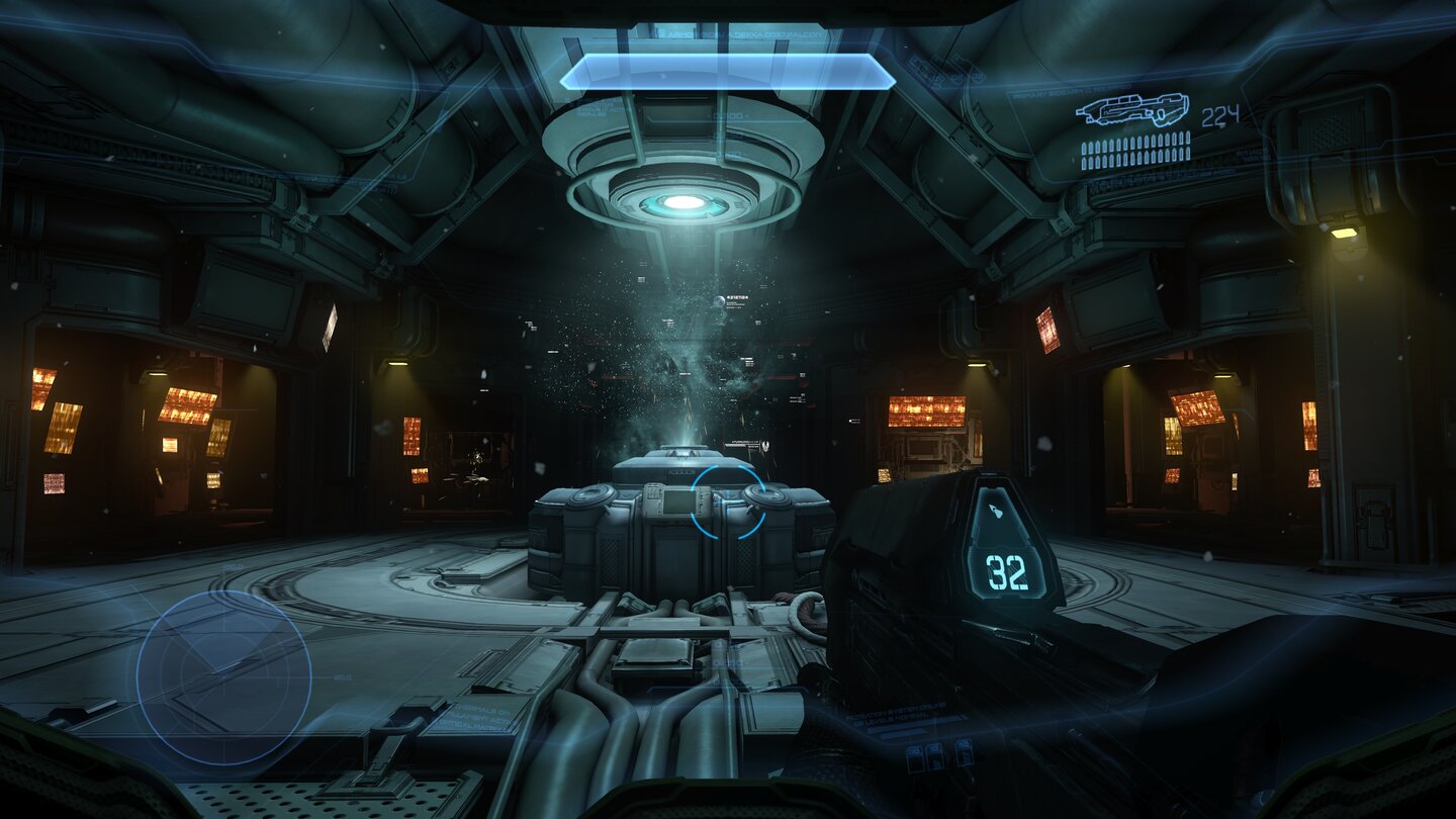 Halo 4Screenshots aus der ersten Kampagnen-Mission »Dawn«.