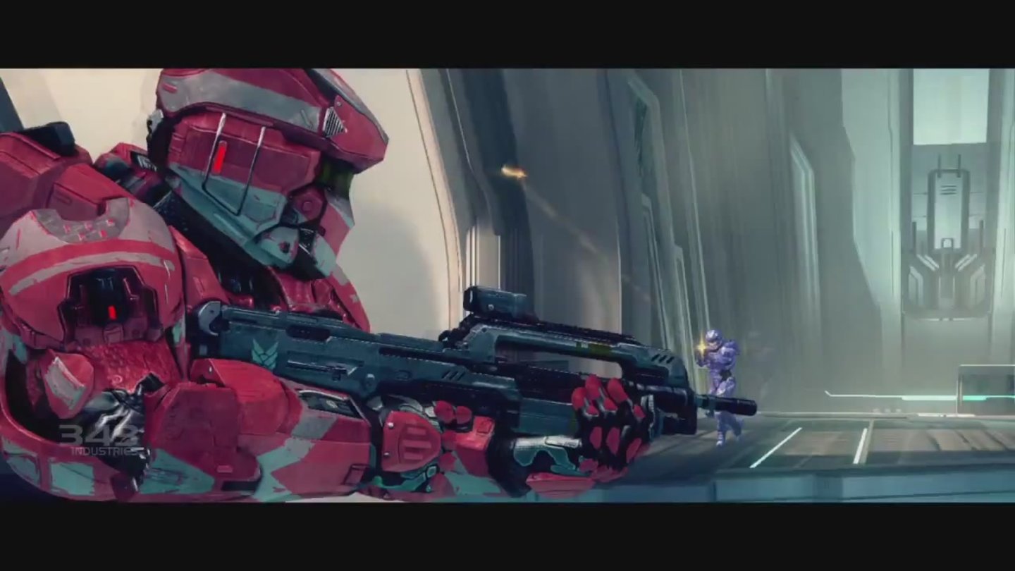 Halo 4 - Bilder aus dem ersten VideoDie Mehrspieler-Charaktere passt ihr auf vielfältige Art und Weise an.