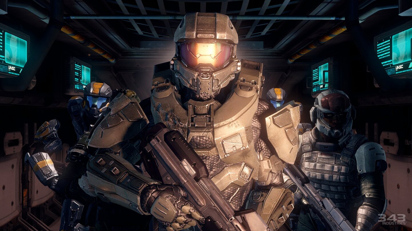 Halo 4Spartan Ops-Einsätze sind die holografischen Trainingsplätze der Spartan-Soldaten. Hier bestreiten wir mit anderen Spielern kooperative Missionen.