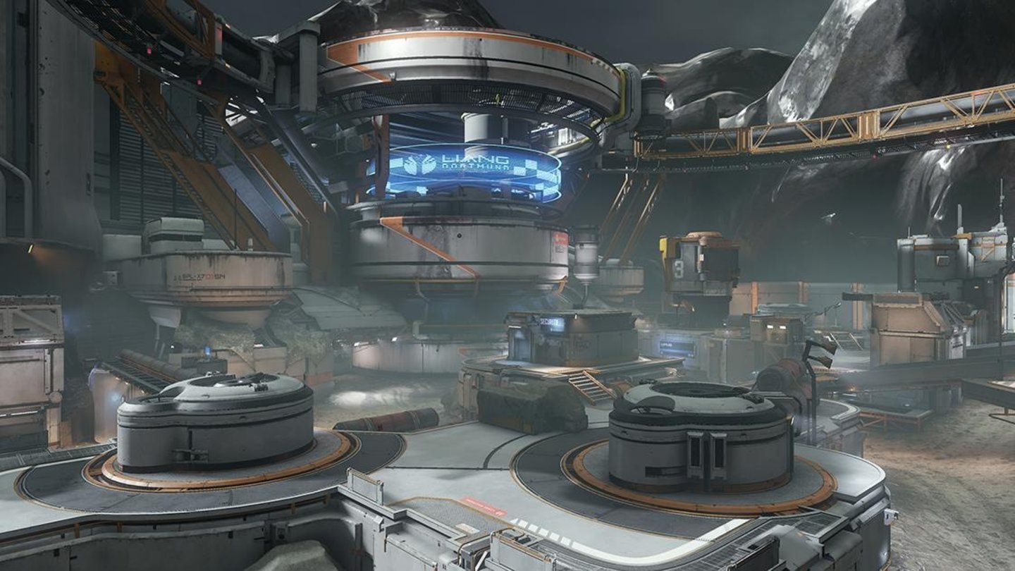 Halo 5 Warzone Firefight UpdateDie Karte Prospect soll laut den Entwicklern einige neue Strategien ermöglichen.
