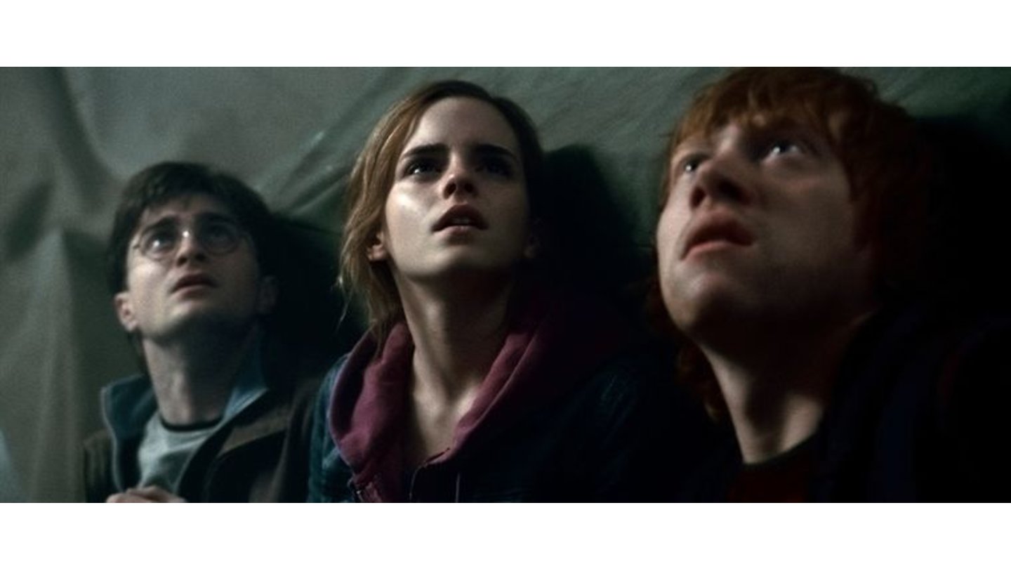 Harry Potter und die Heiligtümer des Todes 2Rupert Grint und Emma Watson empfanden ihren Filmkuss als scheusslich. (Warner Bros. Pictures Germany)