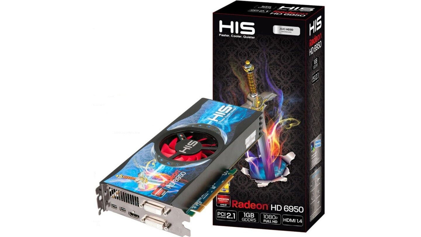 HIS Radeon HD 6950 1 GB Fan Edition