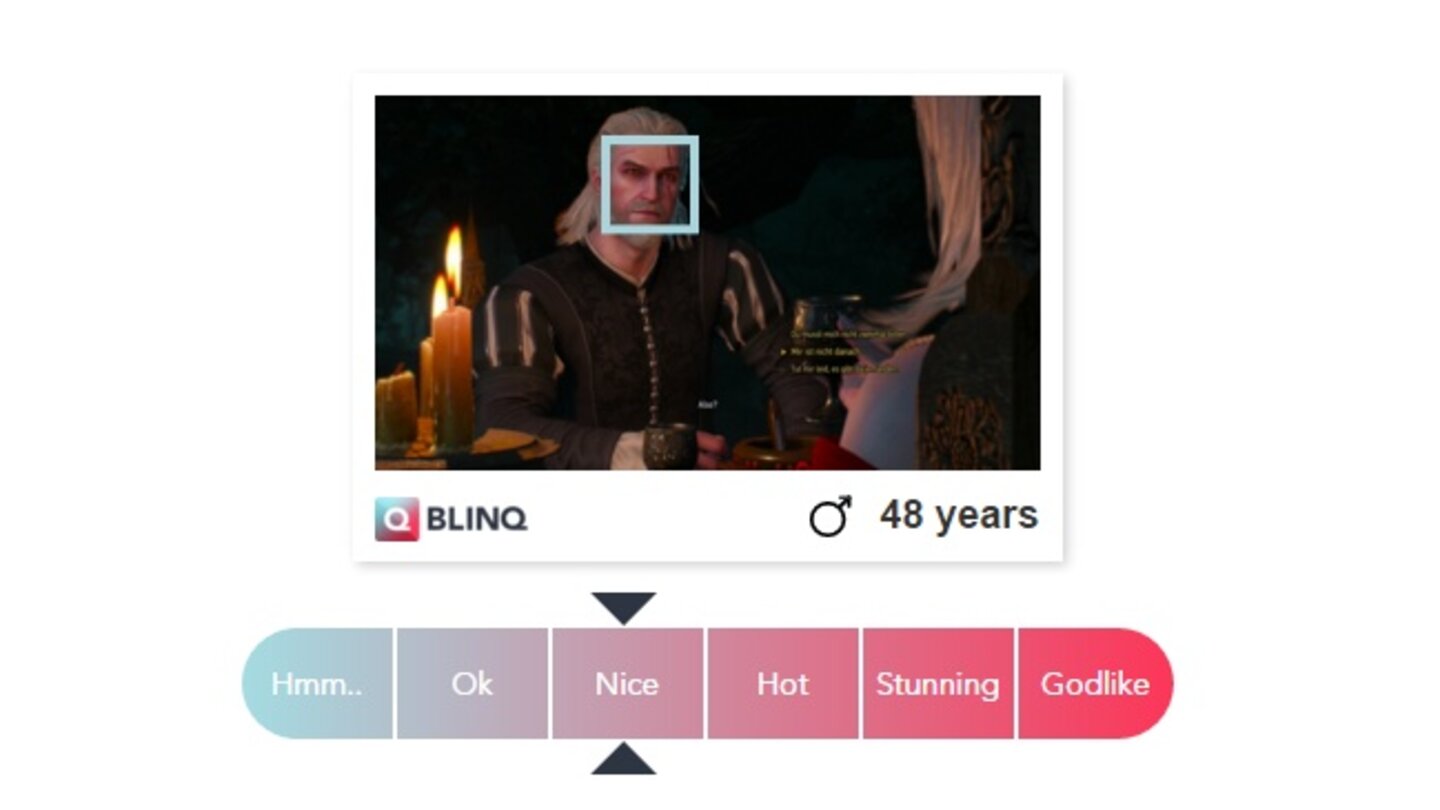 Wie scharf ist Geralt? Um sämtliche Frauen der Witcher-Welt rumzukriegen, reicht ein »Nice« scheinbar vollkommen aus. Wir wussten schon immer, dass sie uns unseres Witzes wegen wollen!