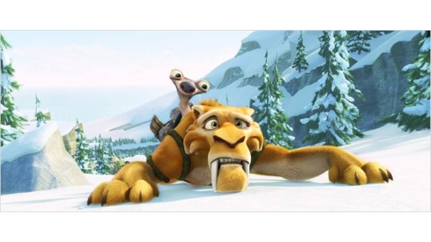 Ice Age 4: Voll verschobenDiego kriegt es im vierten Teil nicht nur mit der Oma, sondern auch mit Herzschmerz zu tun.