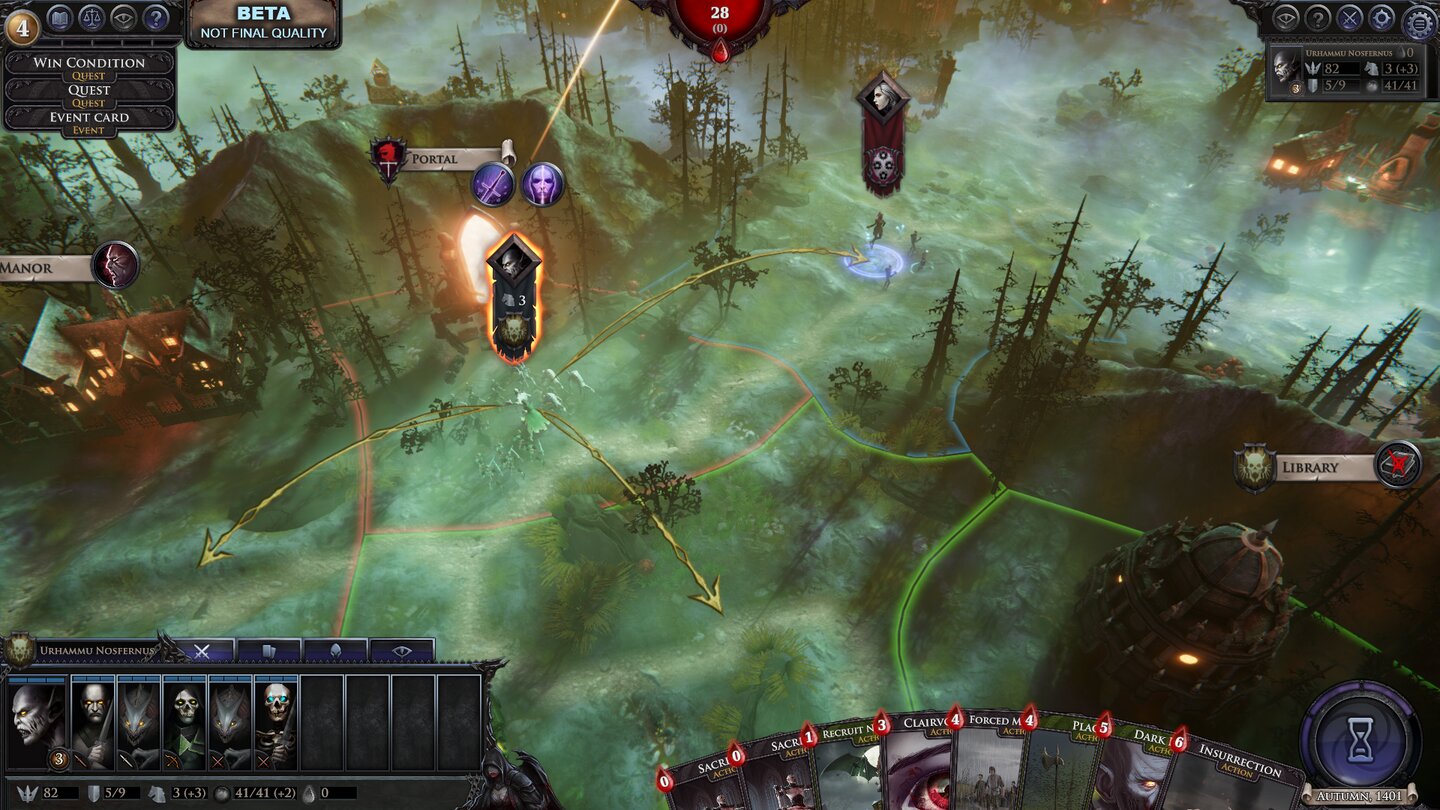 Immortal Realms: Vampire Wars - Screenshot