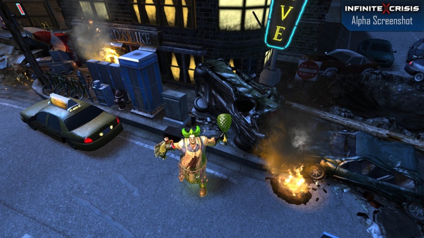 Infinite Crisis - Screenshots aus der Alpha-Version