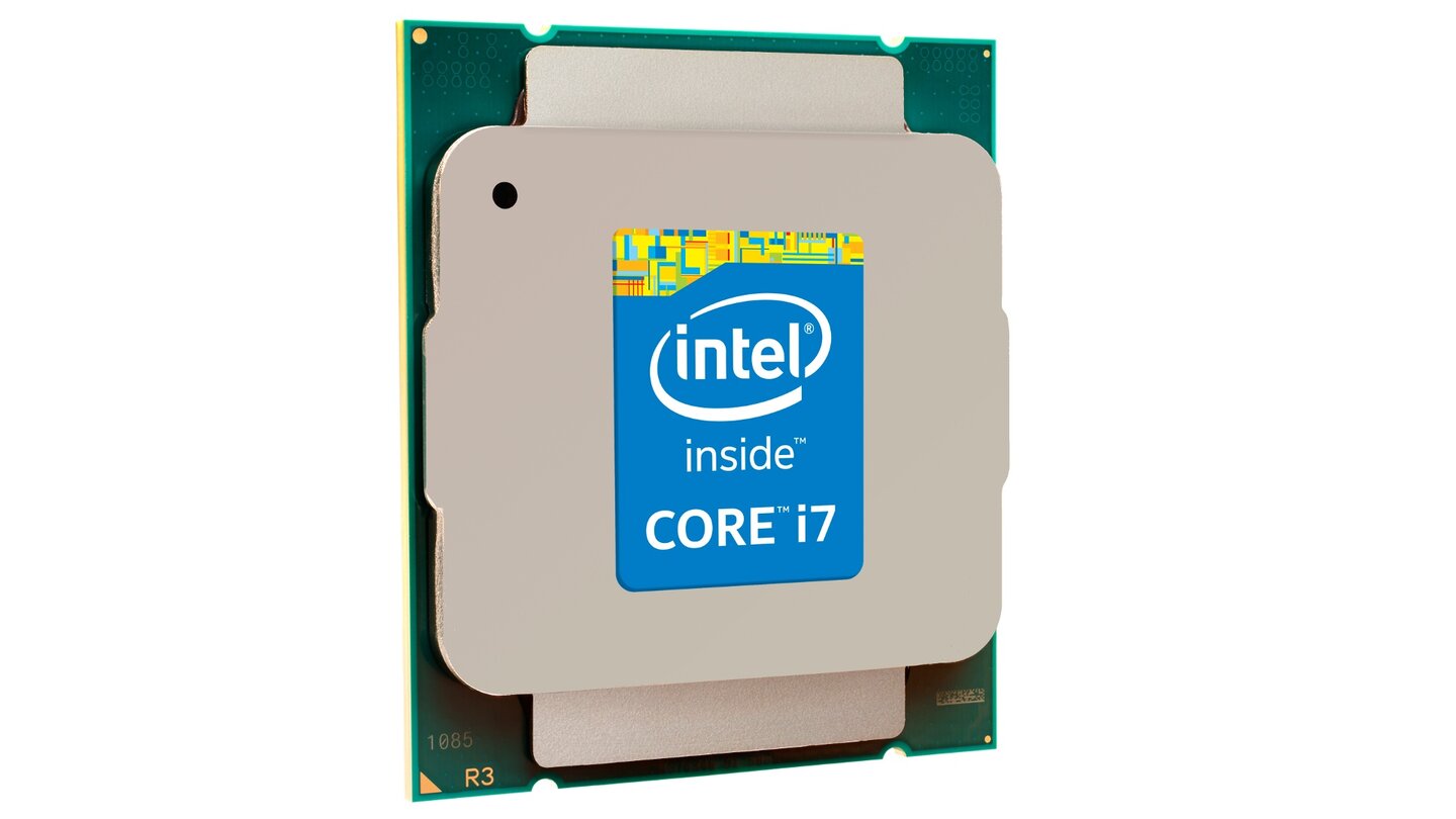 Intels Core i7 5960X ist der erste Desktop-Prozessor mit acht CPU-Kernen. Ab Werk taktet die CPU mit 3,0 GHz — dank der Wasserkühlung wird es aber nicht dabei bleiben.