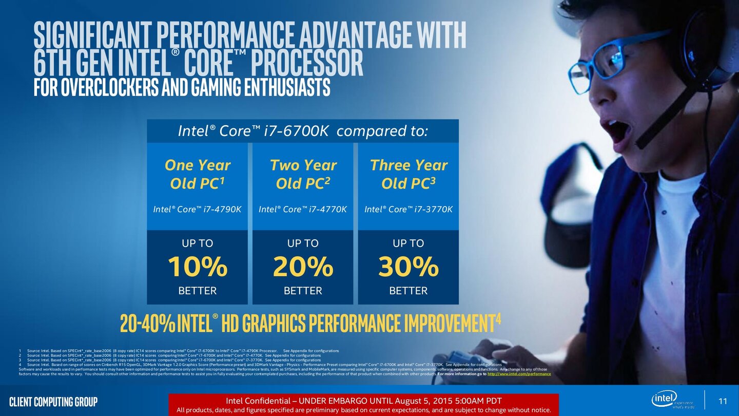 Intel Skylake Präsentation