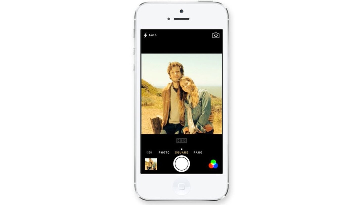 Die neue Foto-App von iOS 7.
