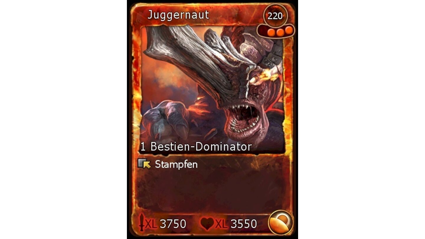 Battleforge - Feuer-Deck: Juggernaut
