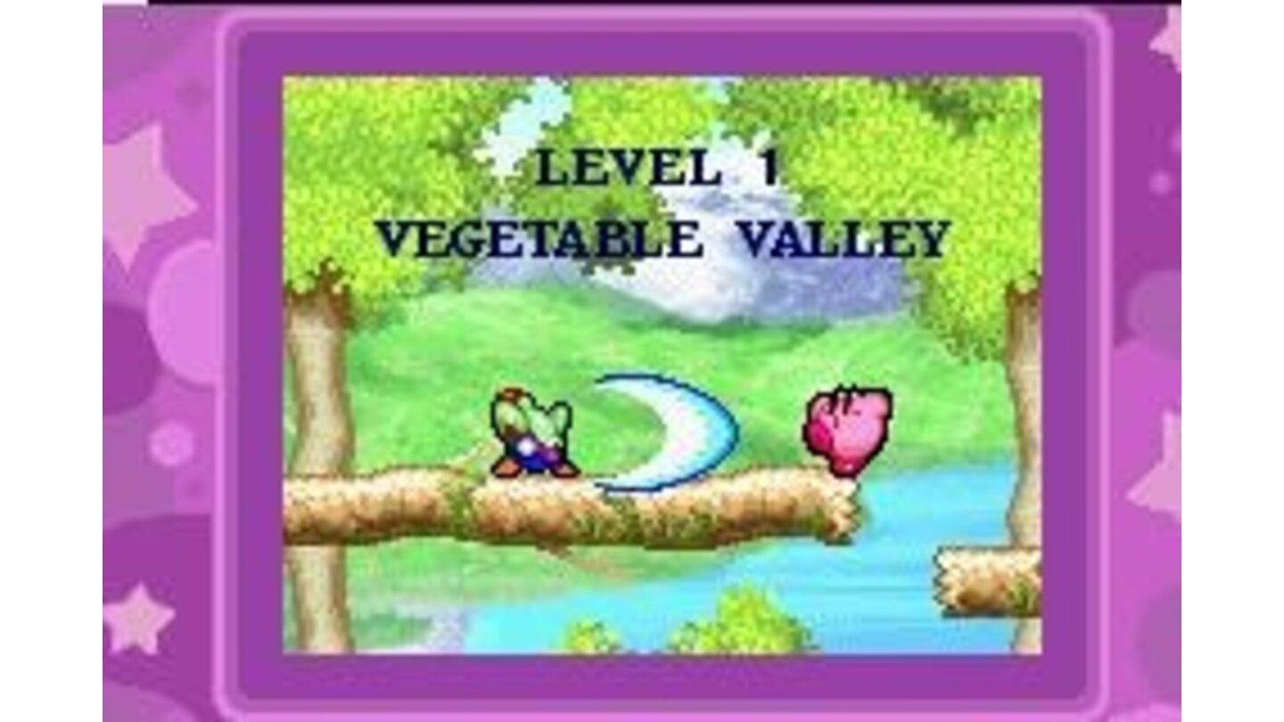The level 1 intro has been censored to not suggest Kirby using violence anymore