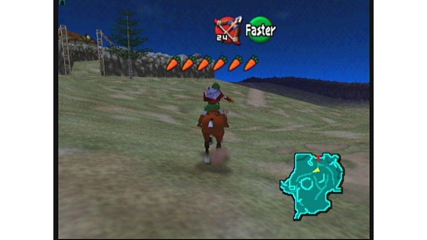 This horse, named Epona, gets you where you need to go.