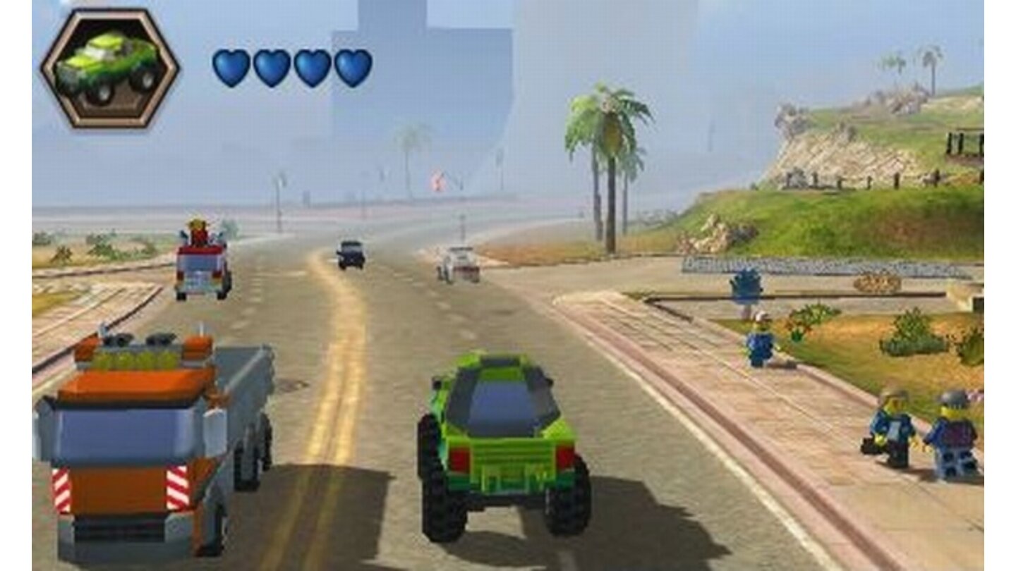 2013 - Lego City Undercover: The Chase BeginsThe Chase Begins ist keine einfache Portierung des Hauptspiels für den Nintendo 3DS, sondern ein komplett eigenständiges Spiel. 2 Jahre vor der Handlung von Lego City Undercover verdienen wir uns als Polizeineuling Chase McCain unsere Sporen, indem wir wie im großen Bruder überall in der offenen Spielwelt witzige Missionen im typischen Lego-Stil erledigen.