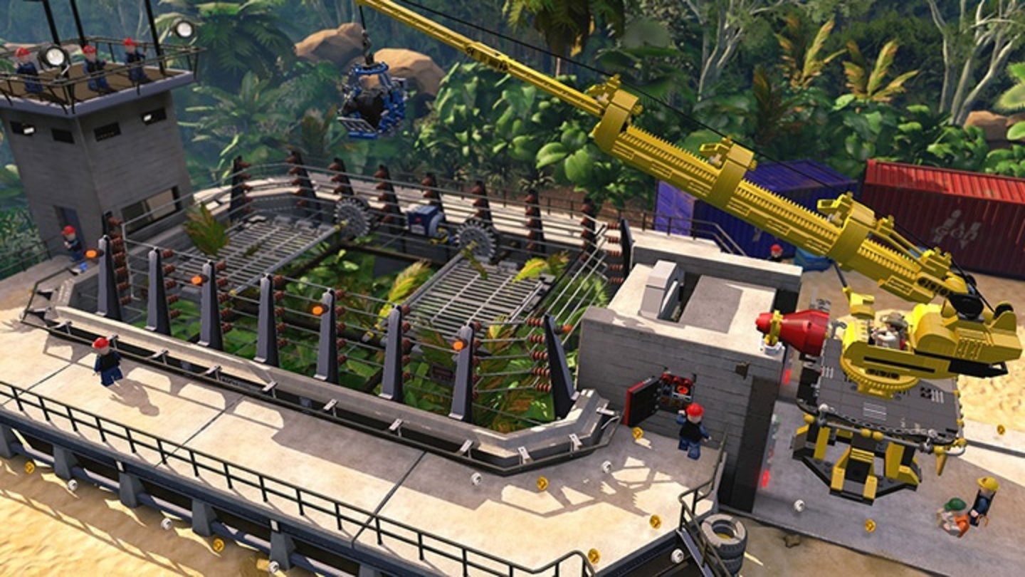 Lego Jurassic WorldAus jedem Film gibt es fünf spielbare Szenen, dazu kommen zwei große Open-World-Areale.