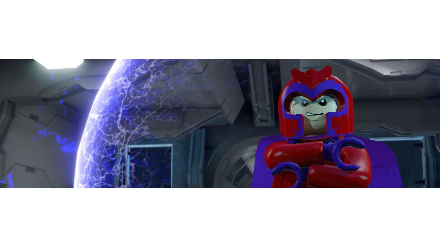 Lego Marvel Super HeroesGegen diesen Herrn haben weder Wolverine noch Iron Man eine Chance: Magneto kann nämlich Metall manipulieren.