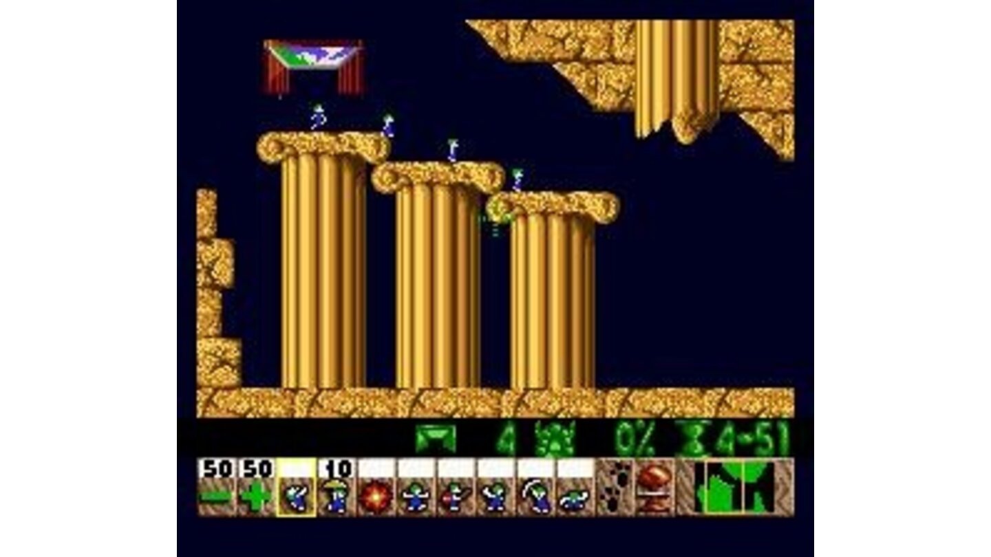 Nice level with columns