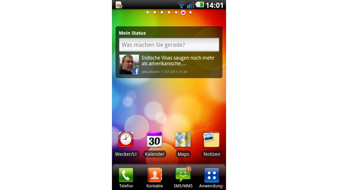 LG Android Oberfläche