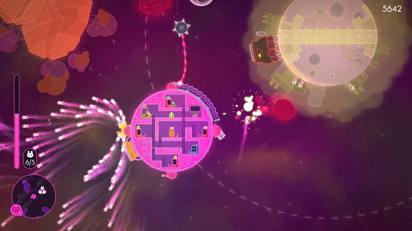 Lovers in a Dangerous Spacetime