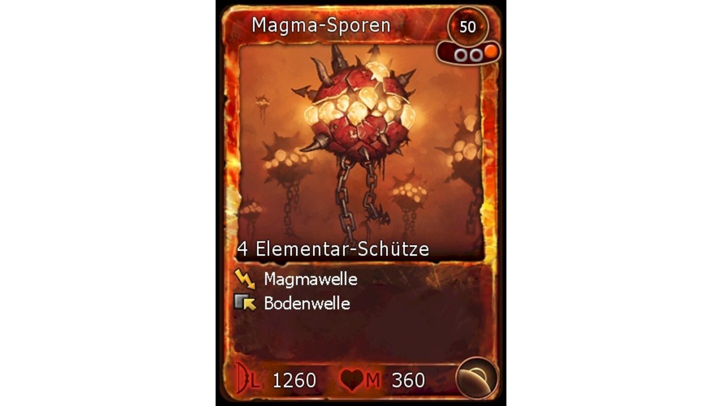 Battleforge - Feuer-Deck: Magma-Sporen