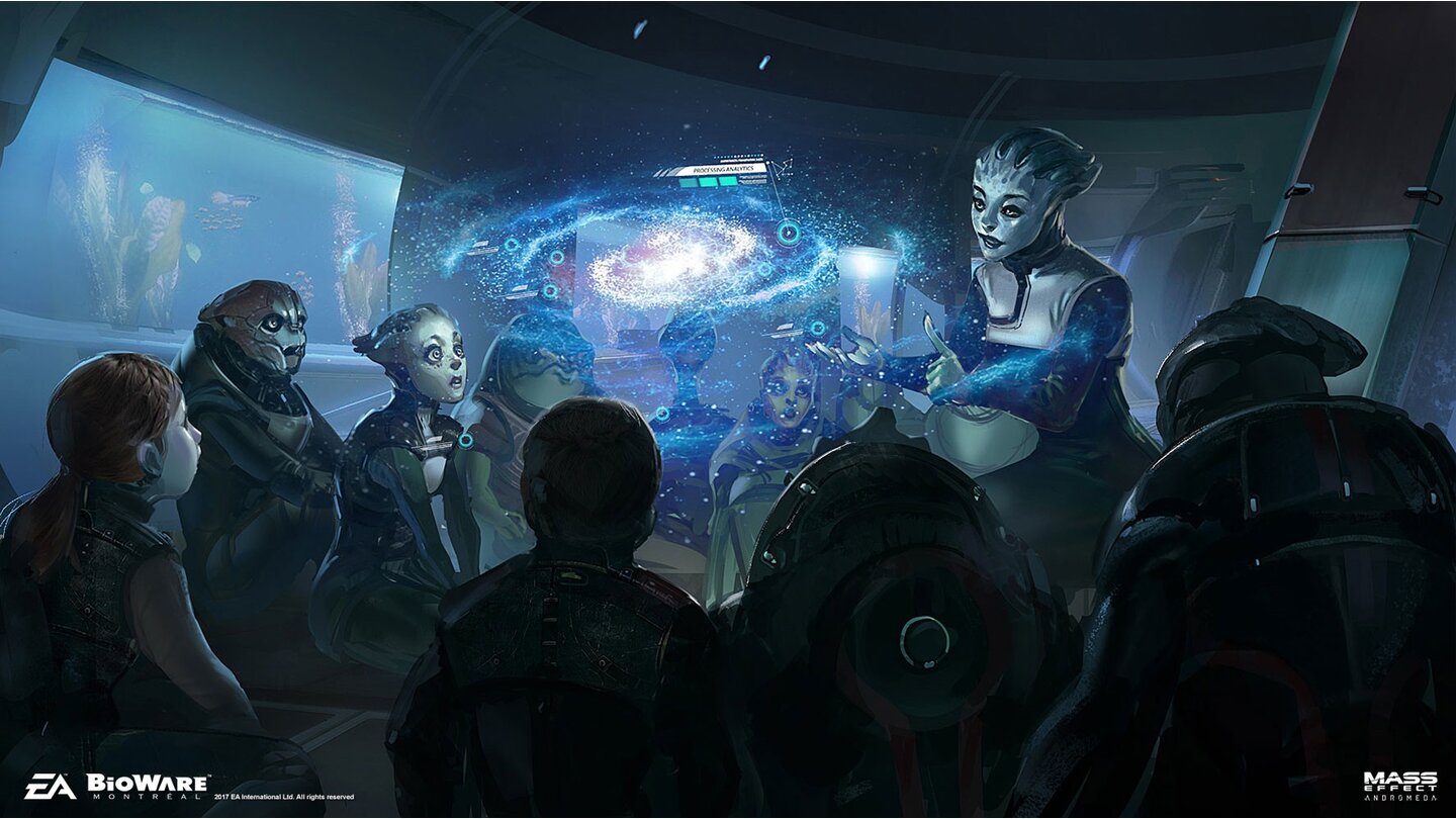 Mass Effect: Andromeda - Artworks zu den Kindern
