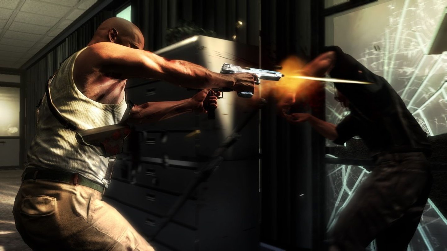 Max Payne 3…sowohl zu Fuß aus direkter Nähe, als auch…