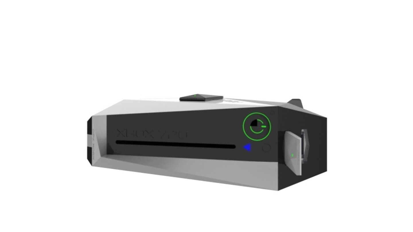 Microsoft Xbox 720 Designidee von Tanner La Marche Quelle: http://www.coroflot.com/tmladesign/xbox-720