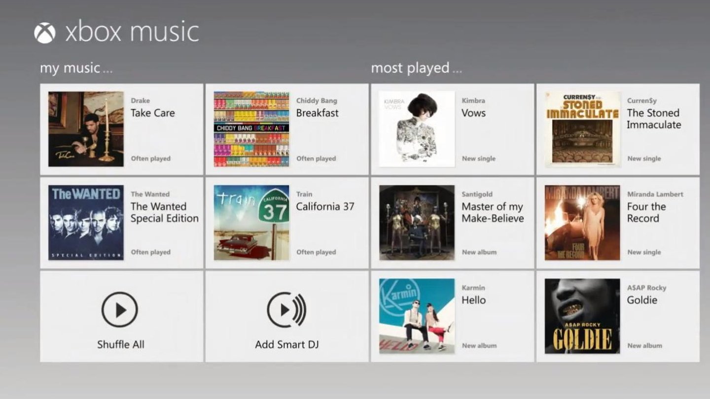 Den Smart DJ von Xbox Music kennen wir in ähnlicher Form von Apples Genius.