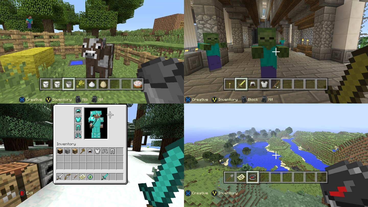 Minecraft - Screenshots von der Xbox One