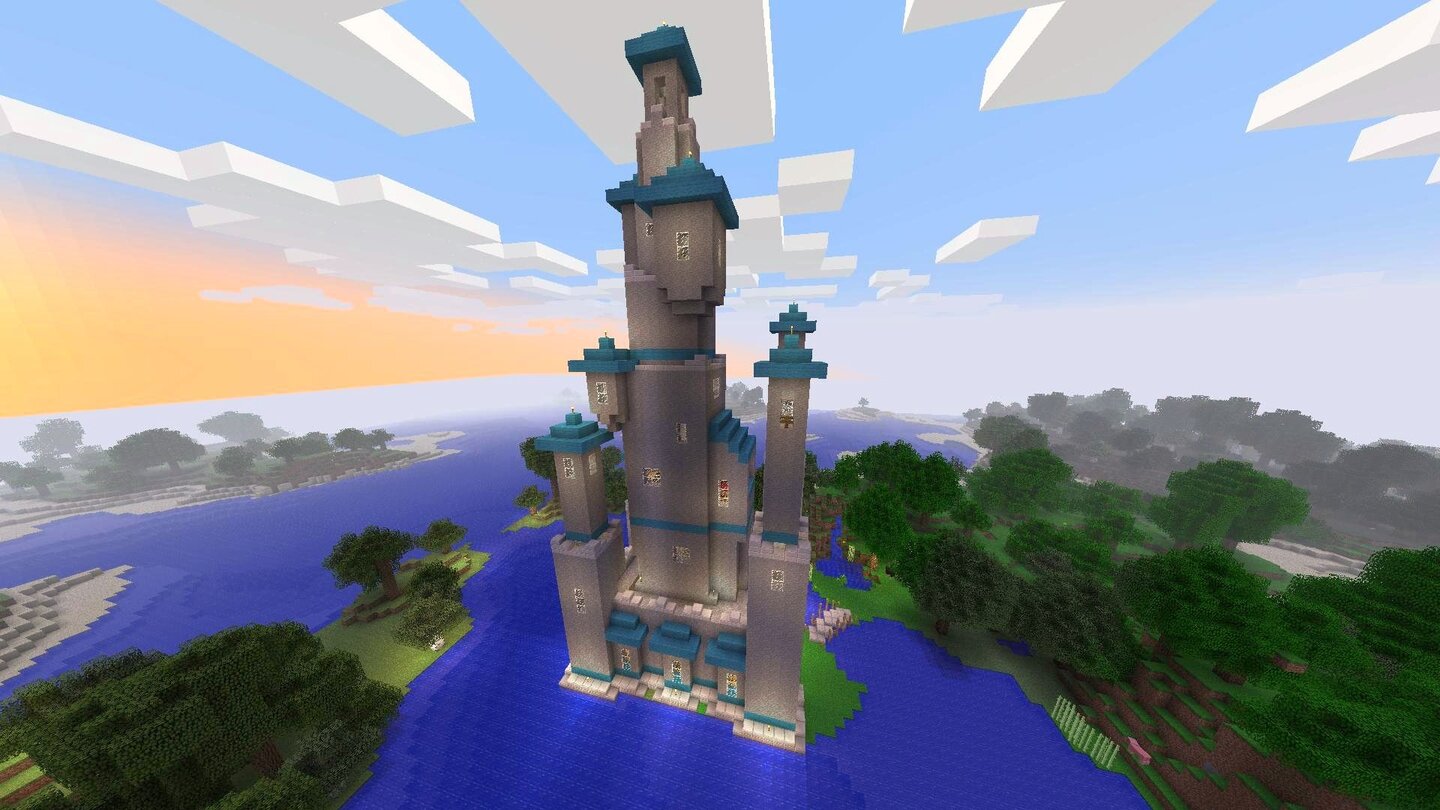 Minecraft Toadstool Tower 07