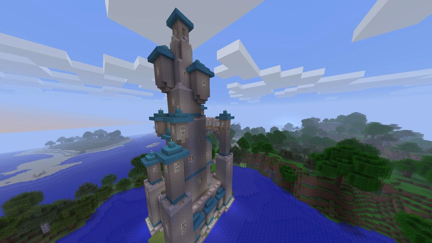 Minecraft Toadstool Tower 08
