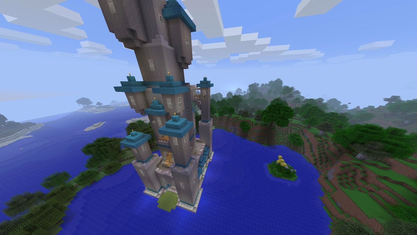 Minecraft Toadstool Tower 09