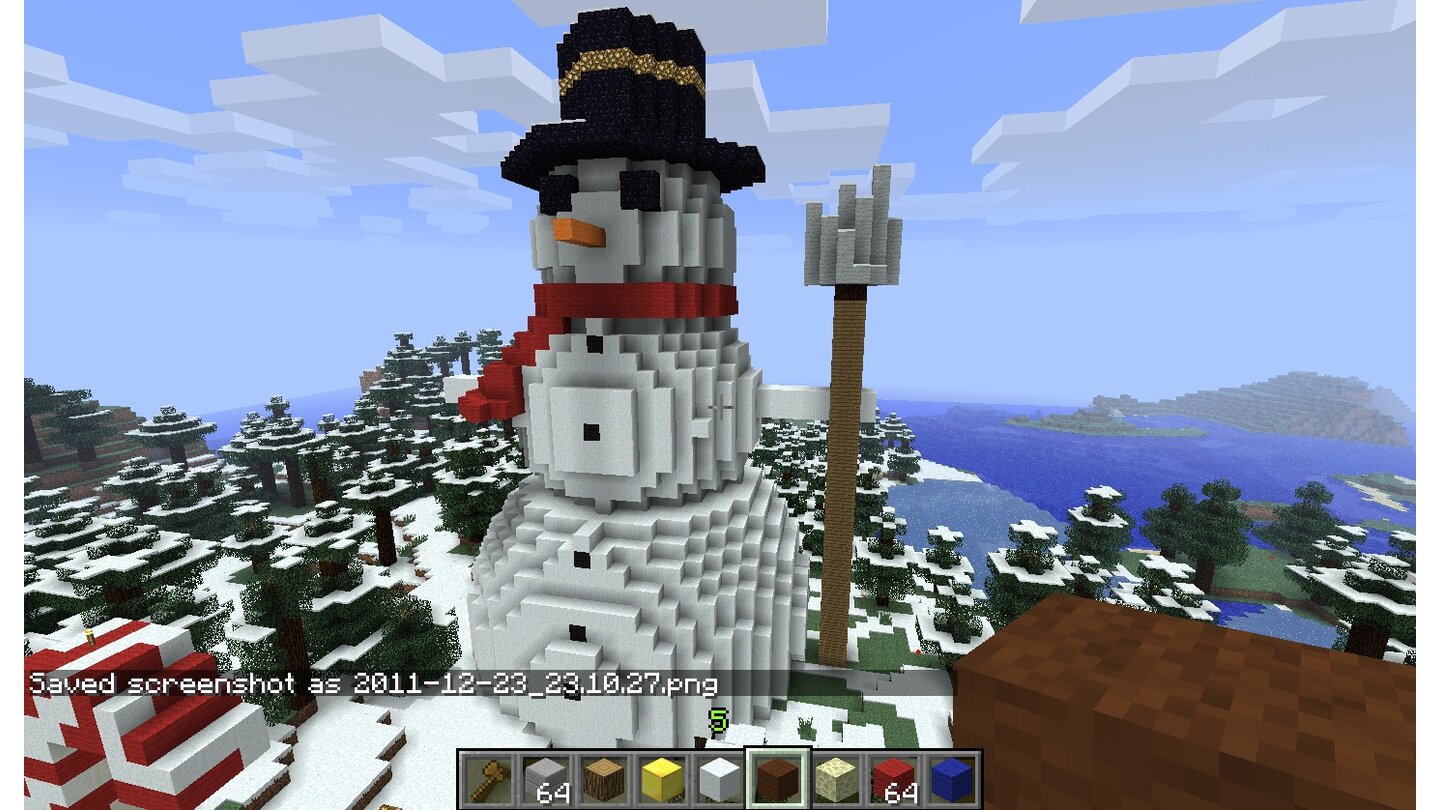 MinecraftZum Wettbewerb »GameStar sucht das schönste Minecraft-Weihnachtsbild« wurde dieser Beitrag eingesendet von Stefan Hildebrand