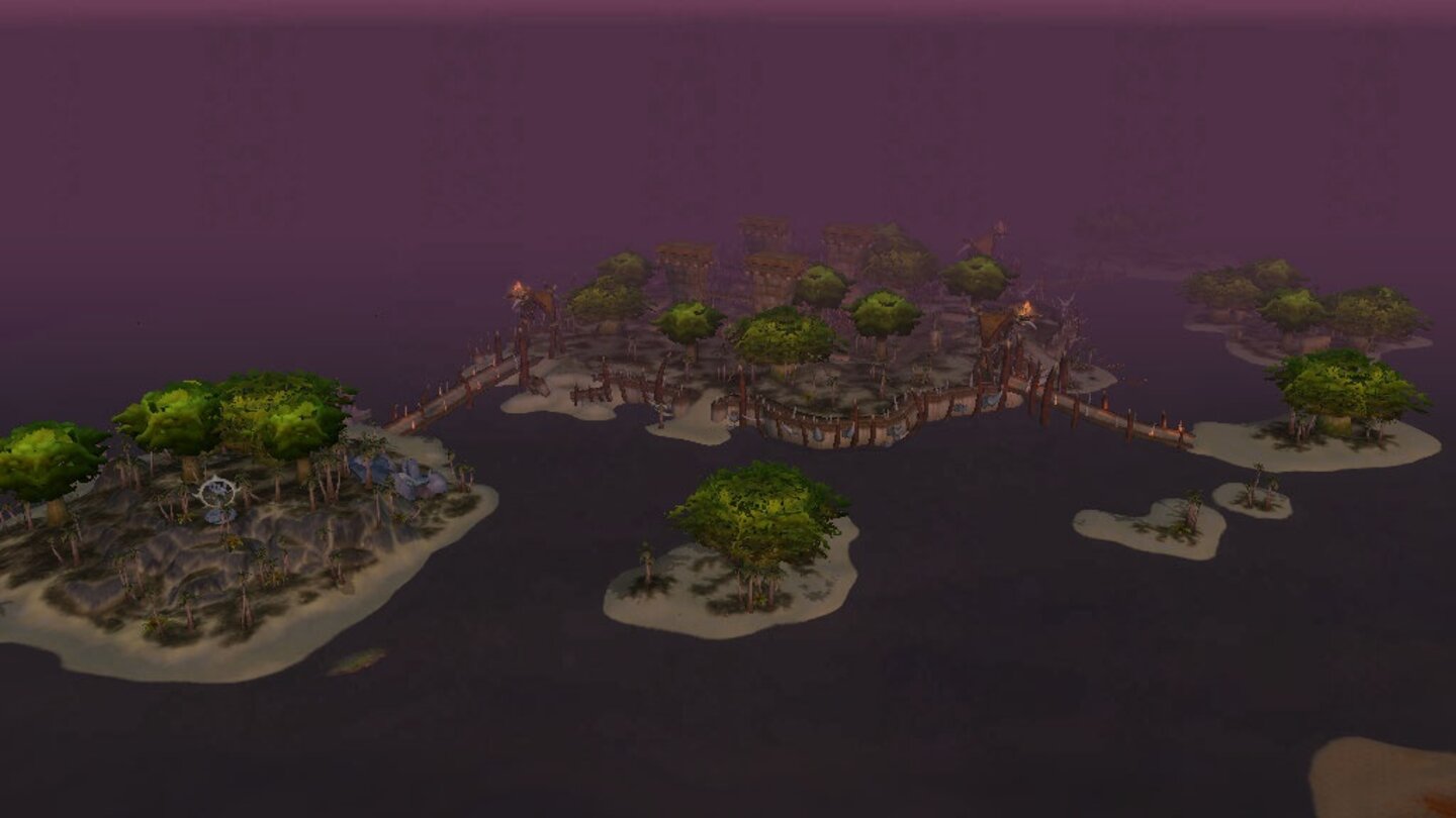 World of Warcraft nachgebautSo sehen die Echo-Inseln im Original aus.