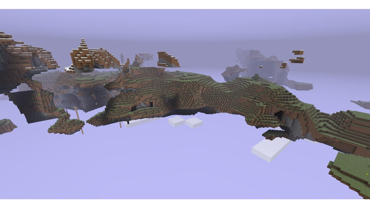 MinecraftScreenshot zum Update »Sky Dimension«