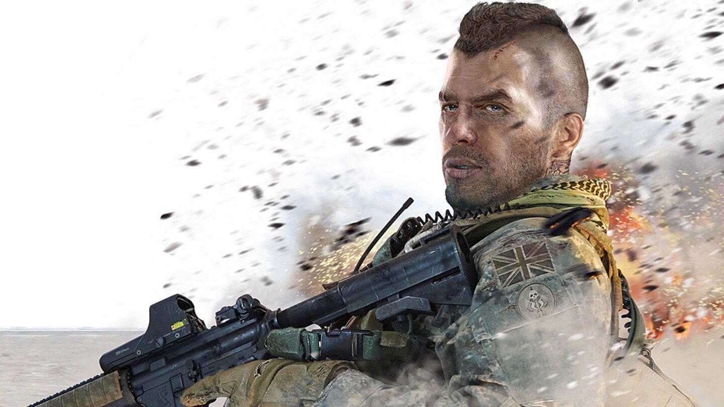 Modern Warfare... wollen sich die britischen SAS-Soldaten Soap MacTavish ...