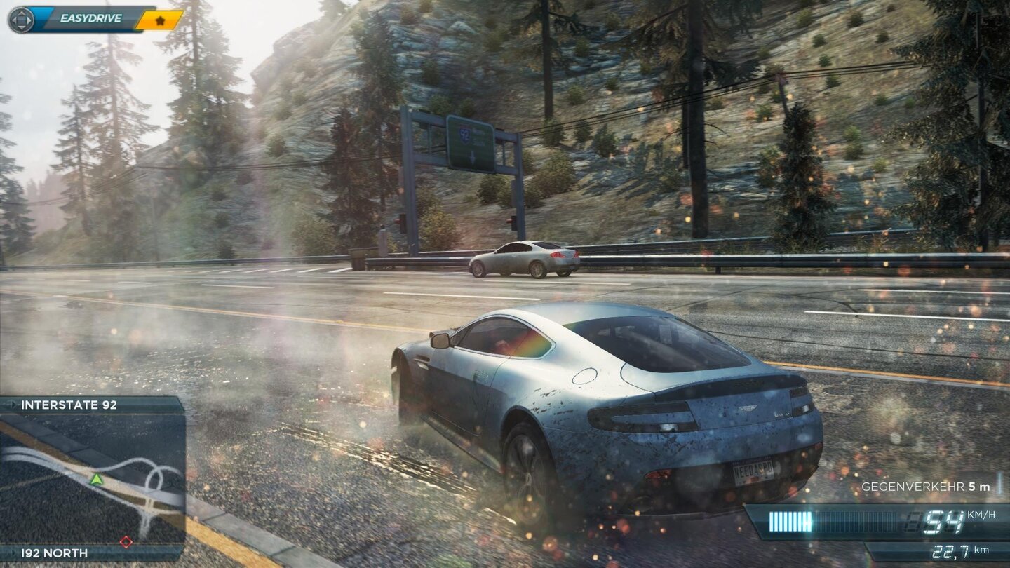 Need for Speed Most Wanted Unschaerfe Hoch