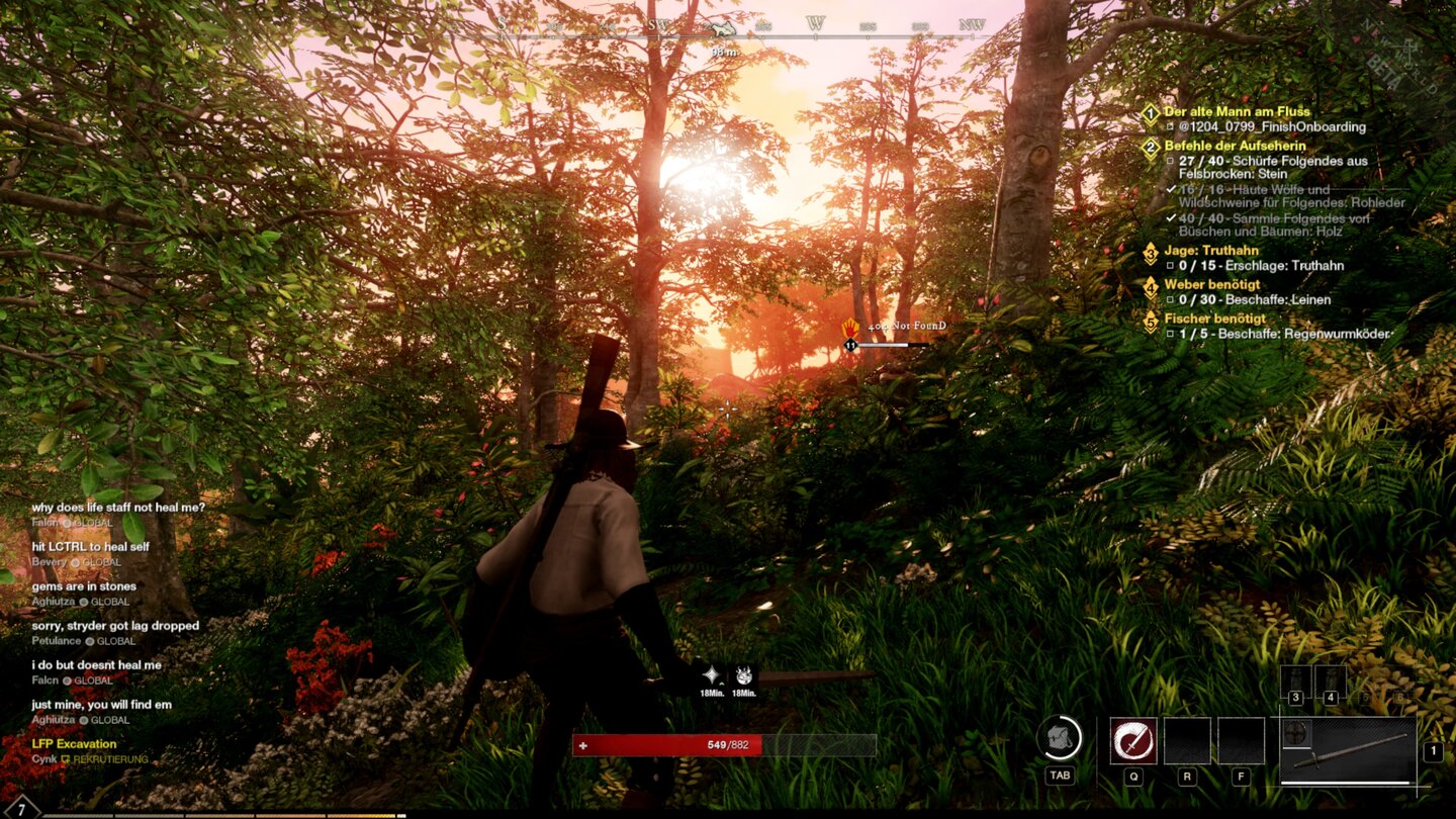 New World - Screenshots aus der Beta