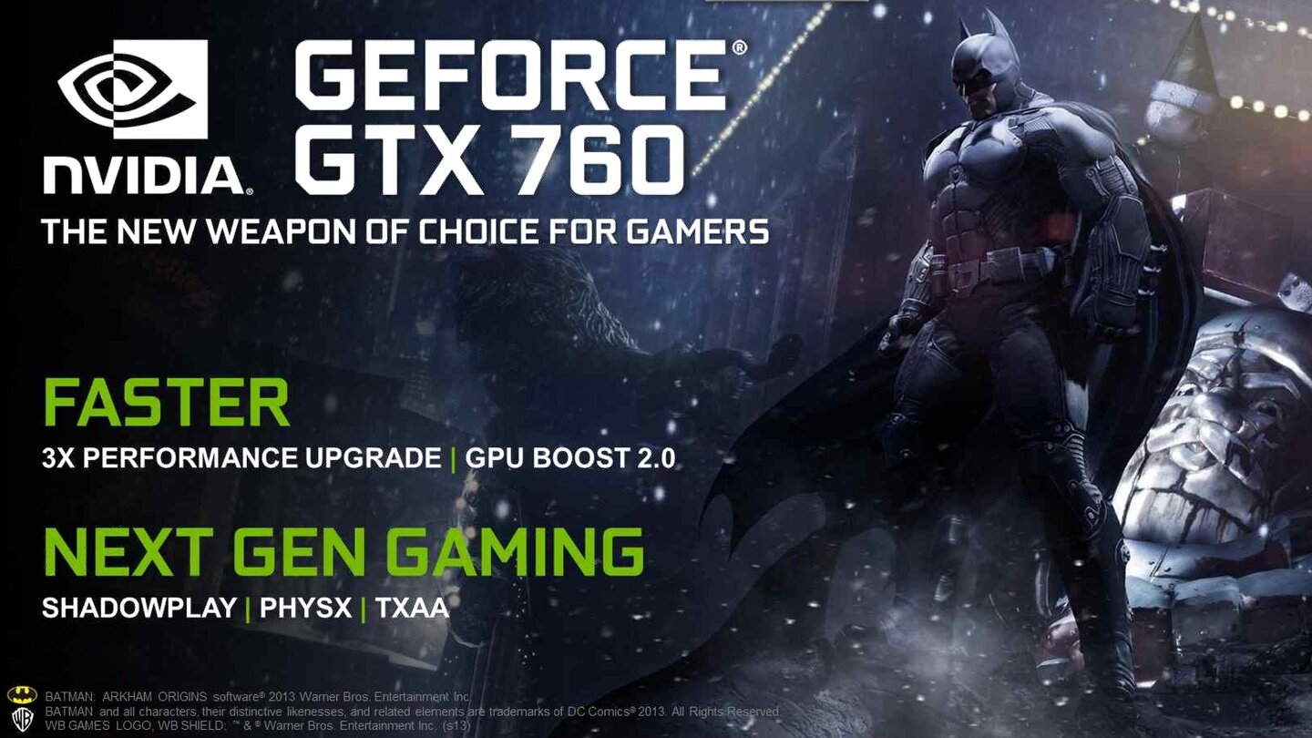 Nvidia Geforce GTX 760 - Herstellerpräsentation