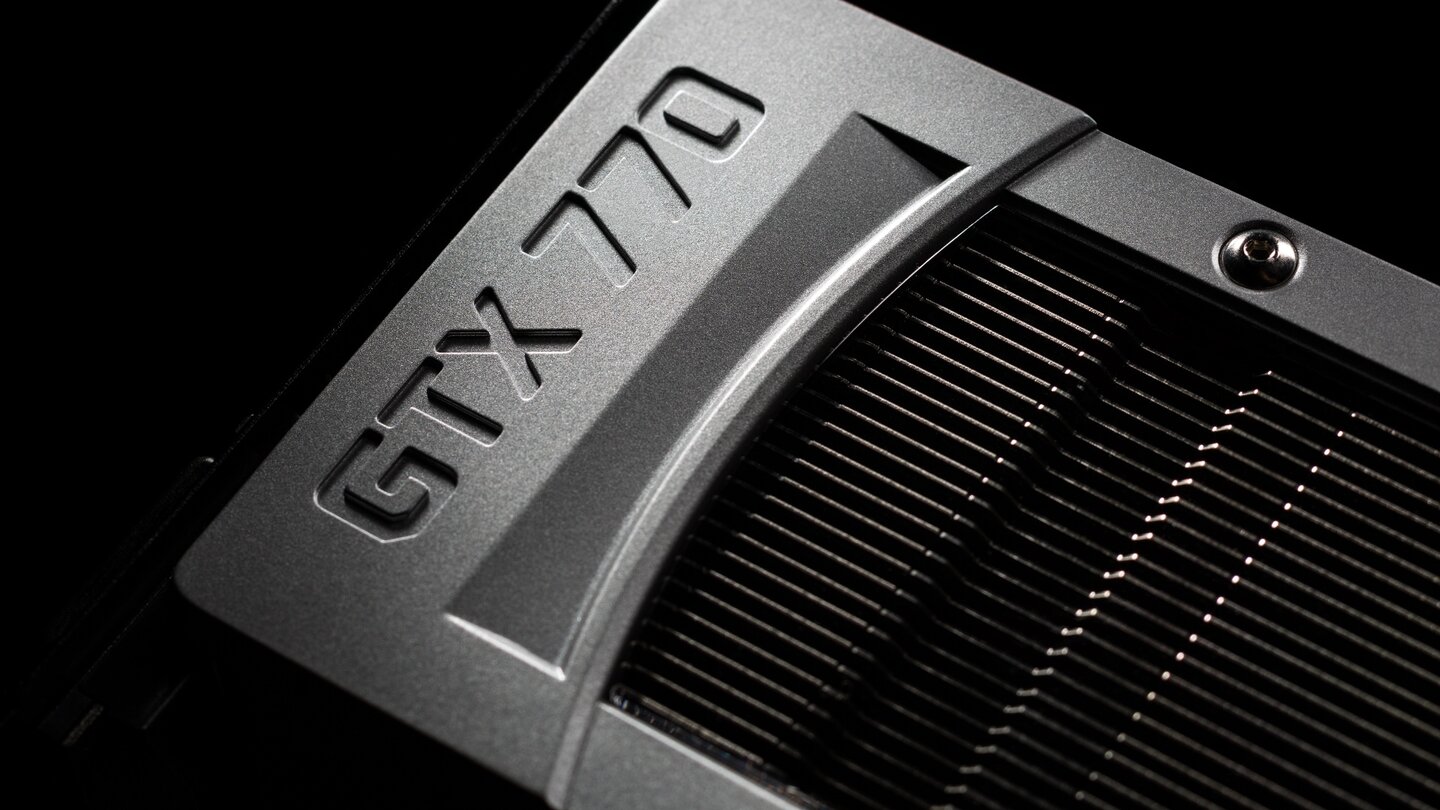 Die Retail-Version der Nvidia Geforce GTX 770 setzt wie die Geforce Titan und die GTX 780 auf den gleichen Alu-Kühlkörper.