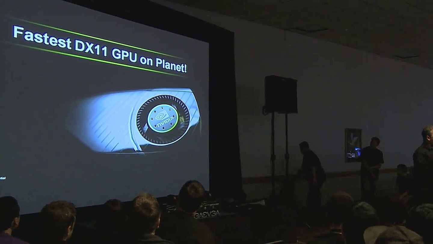 Nvidia Präsentation PDX LAN 2010