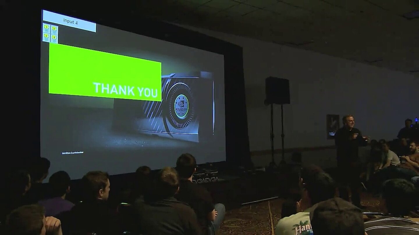 Nvidia Präsentation PDX LAN 2010