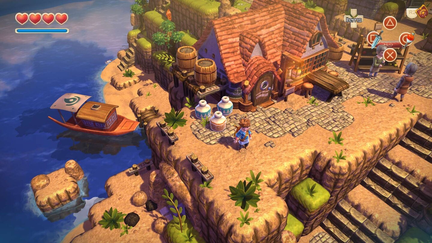 Oceanhorn: Monster of Uncharted SeasIm Laufe des Spiels bereisen wir 14 unterschiedliche Inseln.