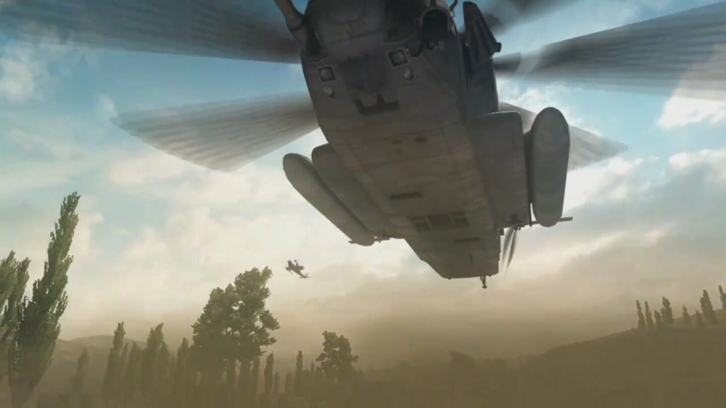 Operation Flashpoint: Red RiverScreenshots aus dem erste Ingame-Trailer.