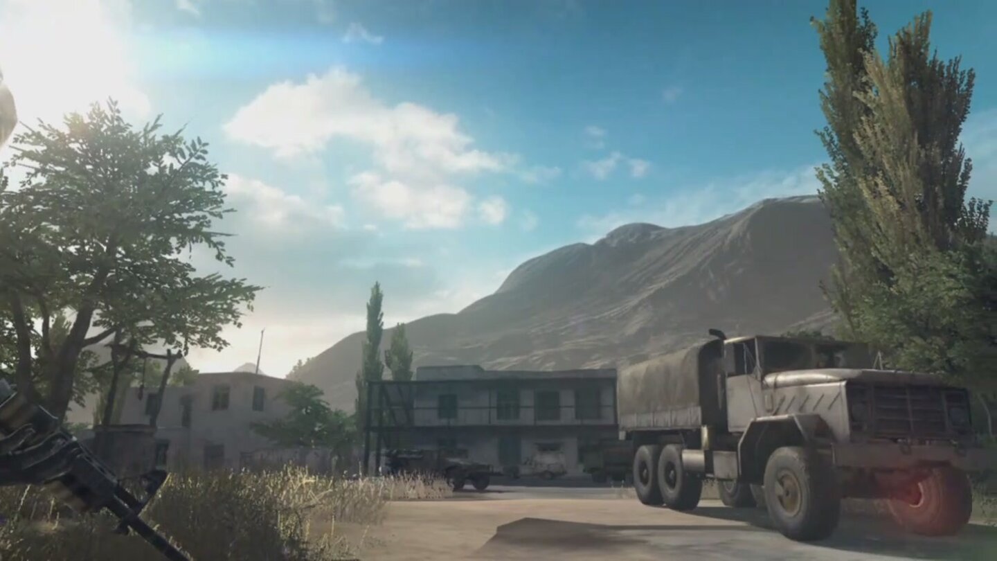 Operation Flashpoint: Red RiverScreenshots aus dem erste Ingame-Trailer.