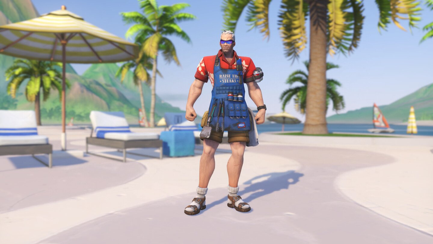 Overwatch Summer Games 2017Soldier: 76 „Grillmaster: 76“