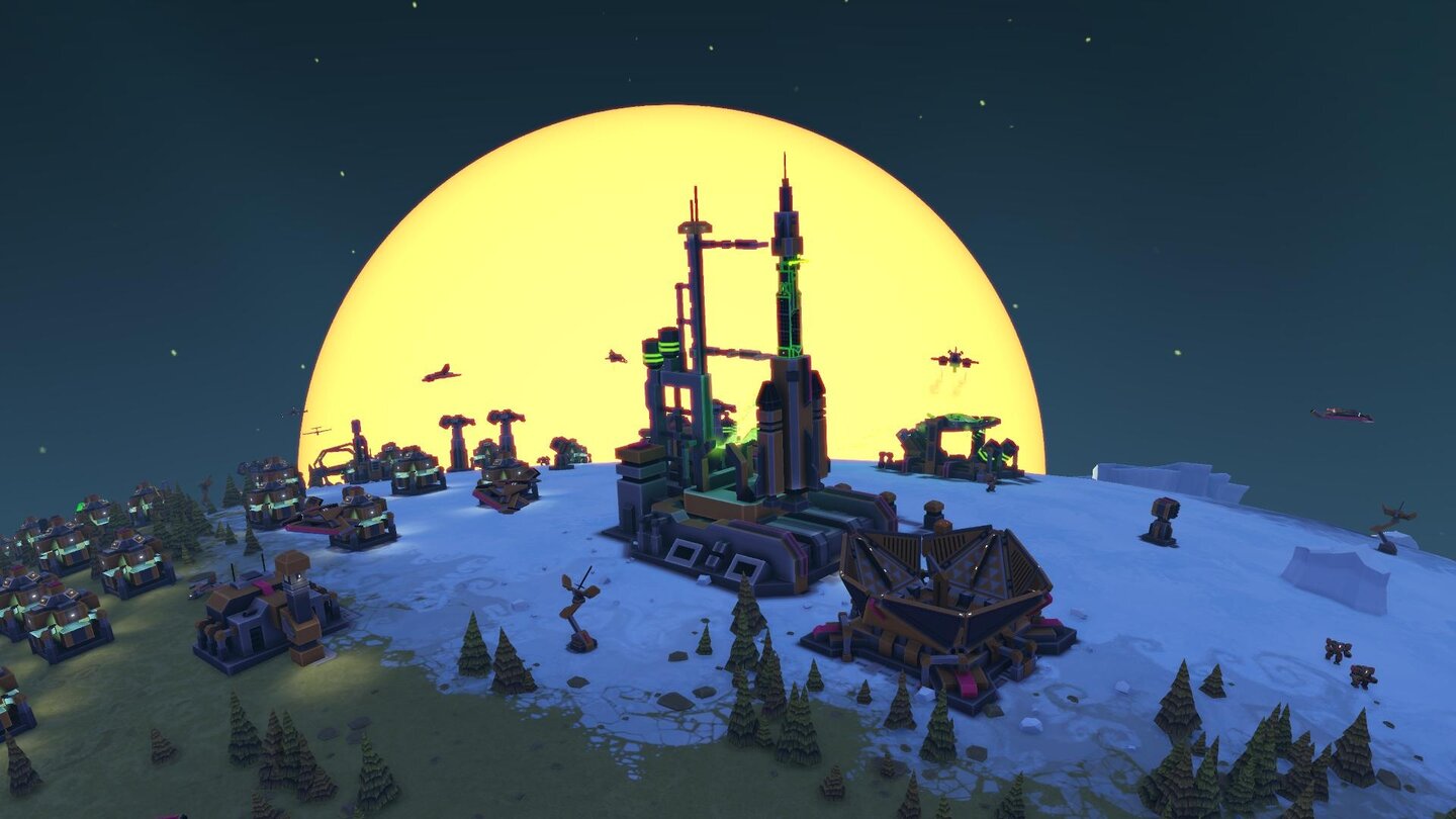 Planetary Annihilation - Screenshots aus dem Singleplayer-Modus »Galactic War«