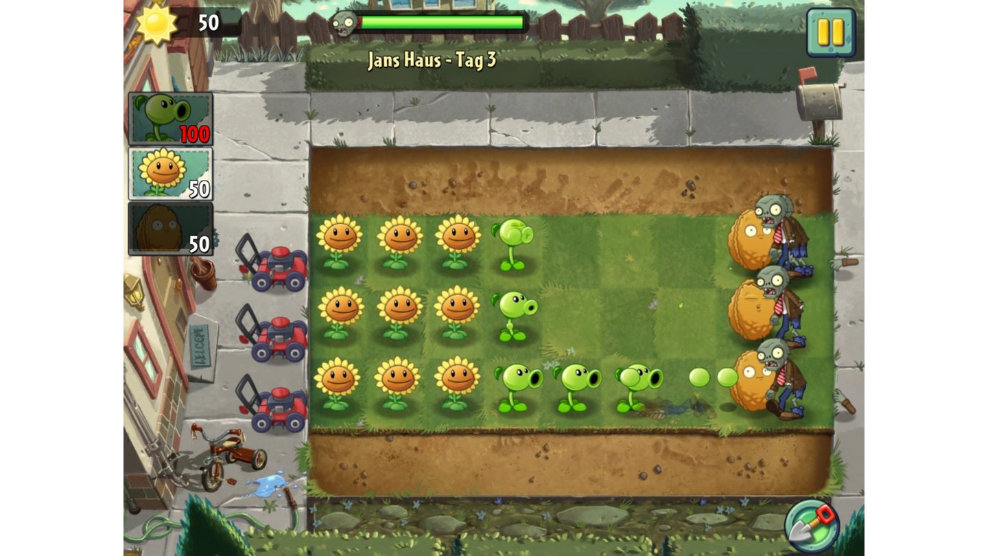 Plants vs. Zombies 2: It's About Time - iOS-Screenshots